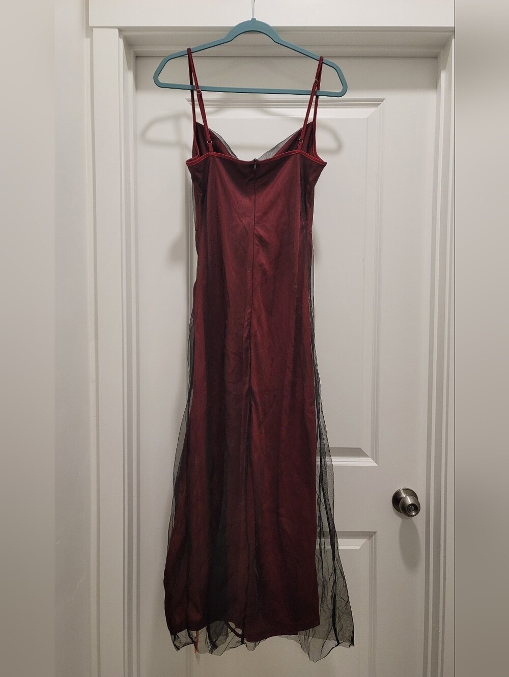 Mesh Drawstring Maxi Dress - Picture 6 of 8